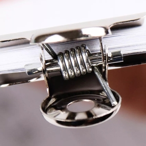 Kẹp Kẹp Kim Loại Tròn 22Mm * 23Mm Văn Phòng Phẩm Giấy Vé Kẹp Lò Xo Hình Chó Bull Thẻ Kẹp Giấy Chất Kết Dính Tài Liệu Văn Phòng Túi - Product Image 5