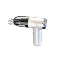 Nouvel aspirateur de voiture portable 2-en-1 rechargeable avec souffleur de poussière, aspiration de 5000 Pa et capacité de 0,5-1 L – Modèle 2026 à succès