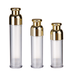 ขวดสุญญากาศพร้อมปั๊มพ่นน้ำและแชมพูเครื่องสำอาง15/30/5มล. ดีไซน์ใหม่ - Product Image 1