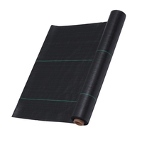 Vente en gros de tapis en tissu pour le contrôle des mauvaises herbes UV en polypropylène tapis de protection des plantes tapis anti-mauvaises herbes en plastique film de paillis