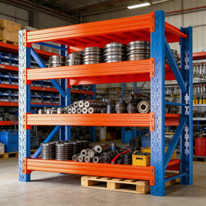 Étagères de stockage industrielles robustes en acier pour entrepôt, pour outils, pièces détachées, équipements et stockage de matériaux - Product Image 4