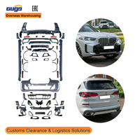 Kit carrosserie GUGO G05 LCI M Sport pour BMW X5 2023-2024, pare-chocs avant et arrière M-Tech, jupes latérales, pièces automobiles G05 LCI