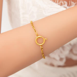 Cadenas de Joyería Geométricas de Acero Inoxidable, Chapadas en Oro de 18K, Combinables, para Pulseras DIY, Venta al Por Mayor - Product Image 4