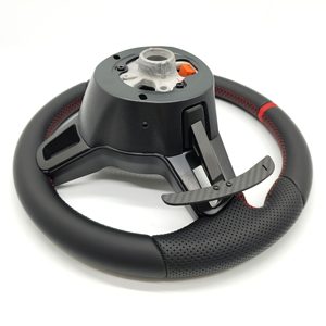 Volante para <span class=keywords><strong>Porsche</strong></span> en Oferta, con Cuero Completo y Agarre de Cuero Perforado, Compatible con <span class=keywords><strong>918</strong></span>, 911, <span class=keywords><strong>Boxster</strong></span>, 981 - Product Image 5