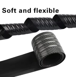 Car Trunk Door Sill Protector Scratch Resistant <b>Rubber</b> Universal Rear Bumper Anti-collision Decorative <b>Strip</b> Car Design - Product Image 6