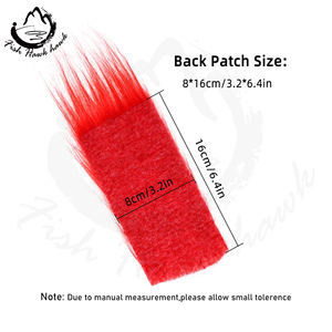 Corps et queue de <span class=keywords><strong>mouche</strong></span> artificielle en fibre synthétique moelleuse en PVC souple, longue et poilue, pour la pêche à la <span class=keywords><strong>mouche</strong></span> en eau salée, en lac, en rivière et en ruisseau - Product Image 5