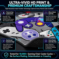 Maßgefertigter Gaming-Teppich mit Gamecontroller-Design, Weicher Polyester Rutschfester Teppich für Schlafzimmer und Spielzimmer, OEM Großhandel
