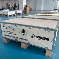 Batterie de stockage d'énergie domestique murale Qiangshi Smart APP Monitoring 51.2V LiFePO4, batterie de secours solaire Powerwall