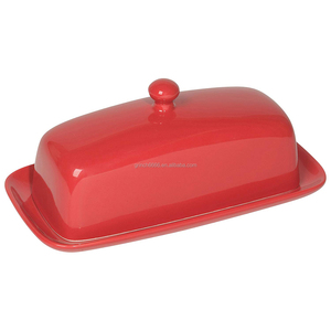 2026 Mantequilla de cerámica y tapa Almacenamiento y conservación de mantequilla para encimera de cocina - Product Image 1