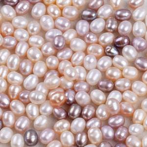 ไข่มุกน้ำจืดธรรมชาติทรงกระดุม ขนาด 40 ซม. แบบหลวม กึ่งสำเร็จรูป สองด้าน ทรงบาโรกอ่อน สำหรับทำต่างหู DIY - Product Image 2