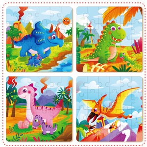 24 pièces de puzzle en bois classique Montessori, initiation éducative précoce, puzzles pour bébés et enfants, jouets pour garçons et filles, cadeau - Product Image 3
