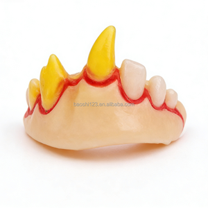 5cm Plastic Artificial Braces Halloween Dentures Funny Soft Teeth Vampire Buck Teeth Zombie Front Fancy Teeth Multiple Styles - Product Image 3