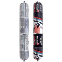 Scellant structurel en silicone neutre de classe 35, 590 ml, colle haute résistance pour mur-rideau, véranda, construction en verre, travail du bois