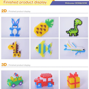 Perles Perler de 5 mm en gros pour enfants, perles à repasser éducatives DIY, boîte en plastique pomme, jouets de fabrication de bijoux - Product Image 3