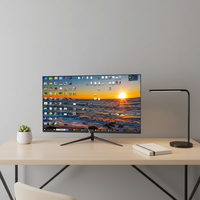 Écrans de jeu pour ordinateur de bureau incurvés, moniteurs 24 pouces FHD IPS LCD 144 Hz