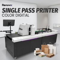 Imprimante numérique RENOVIX Auto Feeder One Pass Pagewide A3 pour l'impression de serviettes et de sacs en papier