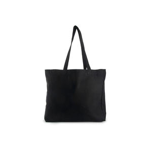 Bolsa de compras de tela reciclada para compras diarias, transporte de comestibles y viajes, que ofrece un uso práctico y un agarre cómodo. - Product Image 1