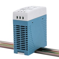 Alimentation électrique MDR-60 DC sur rail DIN 60W 12V SMPS 5V 5A 24V 5A à sortie unique, convertisseur AC-DC, certifiée CE FCC ROHS pour