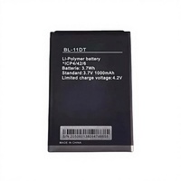 Batterie rechargeable Li-ion BL-11DT 1000mAh pour téléphone portable Tecno 3.7V certifiée ROHS, neuve, de haute qualité, compatible, en stock