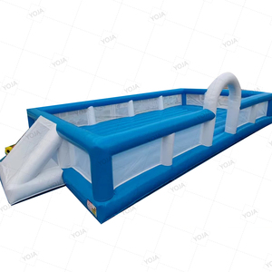 Mesa <span class=keywords><strong>de</strong></span> Futbolín Inflable <span class=keywords><strong>de</strong></span> PVC YOJA Personalizada, Campo <span class=keywords><strong>de</strong></span> Fútbol <span class=keywords><strong>de</strong></span> Jabón con Múltiples Tamaños (8x4m-15x10m) - Product Image 2