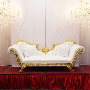 Avrupa tarzı şezlong neoklasik yatak odası kanepe sandalye güzellik Recliner düğün sandalyesi olay ziyafet oturma odası için - Product Image 5