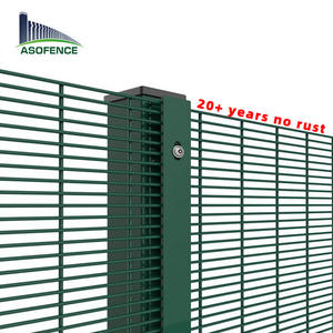 <span class=keywords><strong>ASO</strong></span>-valla antirrobo de seguridad para exteriores, vallas de seguridad antirrobo para escalada, con pequeño orificio, 358 - Product Image 1