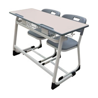 Bureau et chaise ergonomiques modernes pour l'école et le collège, articles de papeterie pour l'école