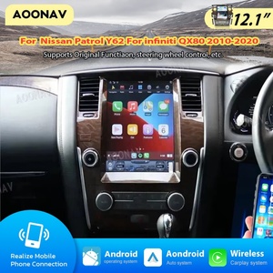 วิทยุติดรถยนต์ขนาด 12.1 นิ้ว สำหรับ Nissan Patrol Y62 และ Infiniti QX80 ปี 2010-2020 หน้าจอสัมผัส Qualcomm เครื่องเล่นสเตอริโออัตโนมัติพร้อมระบบนำทาง GPS - Product Image 2