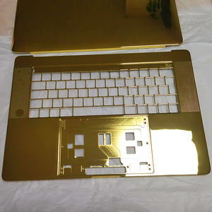 <span class=keywords><strong>Carcasa</strong></span> de Teclado Chapada en Oro de 23kt para <span class=keywords><strong>MacBook</strong></span> Pro, Cubierta Superior Dorada, Piezas de Repuesto de Lujo - Product Image 5