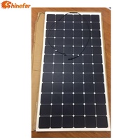 Panneau solaire flexible 48v 220w, classe A et nouvelle technologie