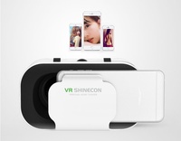 Headset VR 2026 Kompatibel dengan iOS/Android, Kacamata Realitas Virtual 3D dengan Remote Control