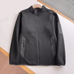 Veste polaire streetwear pour homme, vêtements décontractés d'extérieur, logo respirant, course à pied, alpinisme, sport, chaleur, veste tactique softshell - Product Image 3