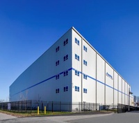 Bâtiment métallique préfabriqué sur mesure en structure d'acier pour usine de fabrication d'acier, atelier et entrepôt