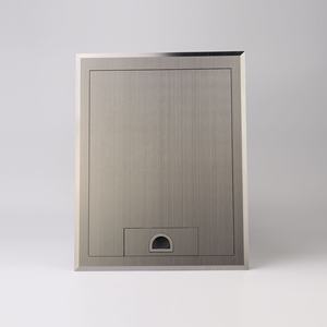 Caja de Tomas de Corriente para Piso con Diseño Empotrado y Gestión de Cables, Tapa de Salida de Cable con Bloqueo Automático - Product Image 3