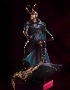 Thor 3สำหรับ ROCKY <span class=keywords><strong>LOKI</strong></span> 1/10รูปปั้นฉากต่อสู้โมเดล PVC ของเล่นมือจับสภาพใหม่ - Product Image 3