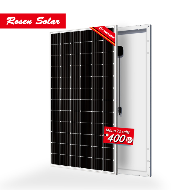 Roof Tile Solar Panels 36v Mono 350w 370w 380w 400w Solar Cell Battery Panels