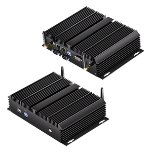 Hot bán giá rẻ tùy chỉnh mini công nghiệp PC Intel Core I7 i5 i3 6 Com Dual Lan Linux nhúng PC không quạt Ops 12V HDD cứng mới - Product Image 2