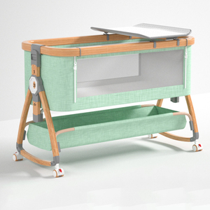 Cuna Moderna Multifuncional para Bebés, con Diseño Plegable, para Uso en Exteriores y Hoteles, Gran Venta - Product Image 1