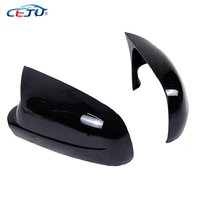 Cubiertas de Espejo Retrovisor para Coche Estilo M con Apariencia de Carbono ABS para Volkswagen City Golf Town MK3.5 MK4 A4 R32 GTI Bora Jetta 1998-2005