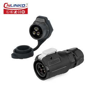 Cnlinko Dây Điện Nối M16 Nam Và Nữ 3 Pin Thông Tư Nối Chống Thấm Nước <span class=keywords><strong>LED</strong></span> Ánh Sáng 10A 400V Cắm Ổ Cắm Kết Nối - Product Image 5
