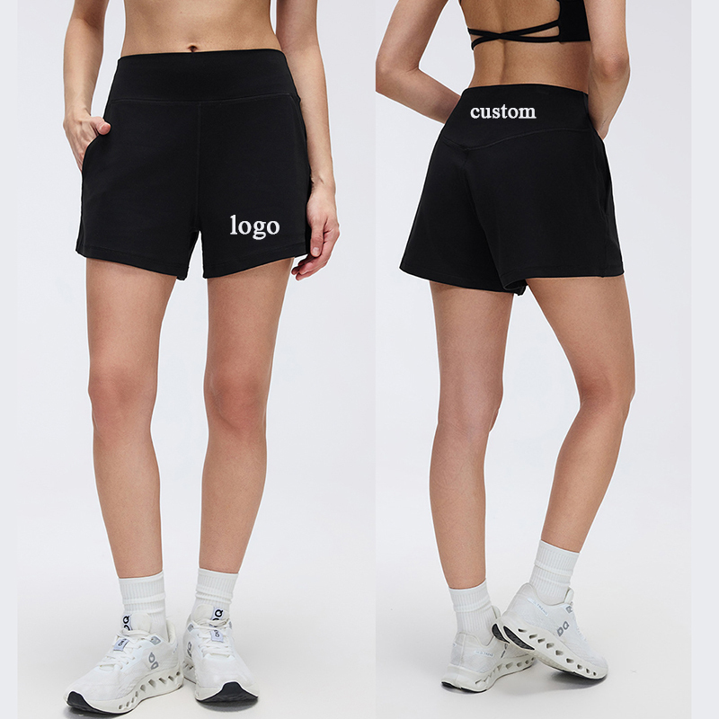 Women's High Waist Summer Fitness Shorts Breathable Nylon Spandex Running Shorts For Women Gym Yoga Shorts Cycling Biker Shorts