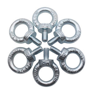 Tornillos de Anillo de Elevación de Acero al Carbono Galvanizado - Pernos de Tipo Anillo Giratorio Estándar Alemán con Anillos de Elevación Extendidos - Product Image 5