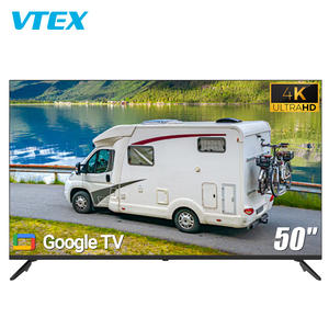 50 pouces 4k UHD Goo-gle <span class=keywords><strong>camping</strong></span>-<span class=keywords><strong>car</strong></span> RV voiture TV <span class=keywords><strong>télévision</strong></span> 2G 8G Chromecast montage mural Portable Marine camion caravane DC 12V Smart TV - Product Image 2