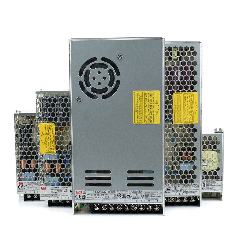 Meanwell LRS Ac Dc 35w 50w 75w 100w 150w 200w 350w 450w 600w Power 5v 12v 15v 24v Led Single Output Switching Power Supply