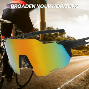 <span class=keywords><strong>Lunettes</strong></span> de soleil UV400 ultralégères à vue large <span class=keywords><strong>Lunettes</strong></span> de cyclisme <span class=keywords><strong>Lunettes</strong></span> de protection UV ultralégères à vue large - Product Image 6