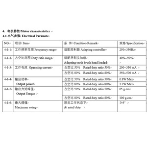 Electric <b>Toothbrush</b> Vibration Sweeping Motor 60 Degree Sweep Aluminum Alloy Body Type C Charging IPX7 Waterproof - Product Image 5
