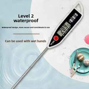 IBN High Precision <strong>Digital</strong> Meat <strong>Thermometer</strong> Household Kitchen Food Probe <strong>Thermometer</strong> for <strong>Water</strong> Oil Milk Cooking BBQ - Product Image 6