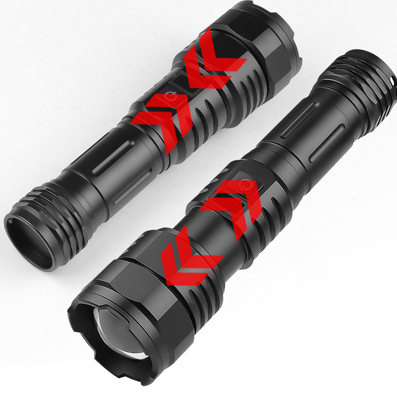 5899 Digital Display Flashlight USB Cable (Batteries Not Included)