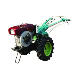 Mini tractor de granja con motor diésel, gran oferta, 12hp