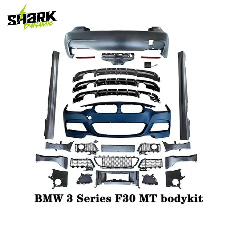For Bmw F30 F31 3 Series M Tech Style Car Bumpers Bodykit M Sport Type Plastic F30 Body Kit